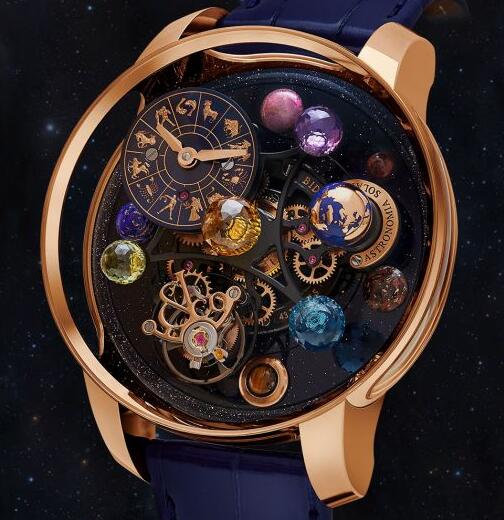 Review Jacob & Co ASTRONOMIA SOLAR PLANETS - ZODIAC AS310.40.SP.ZK.A Replica watch - Click Image to Close